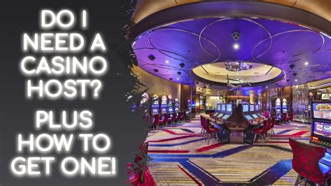 what does a casino host do
